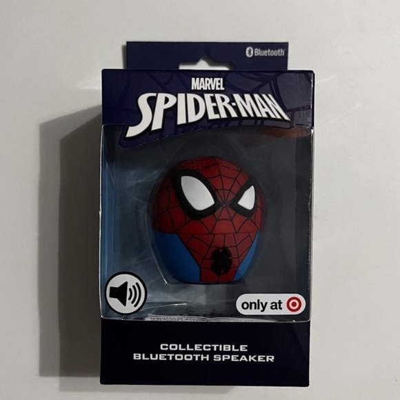Marvel Spider-Man Bitty Boomers Mini Bluetooth Speaker - NEW !!! - Picture 1 of 9